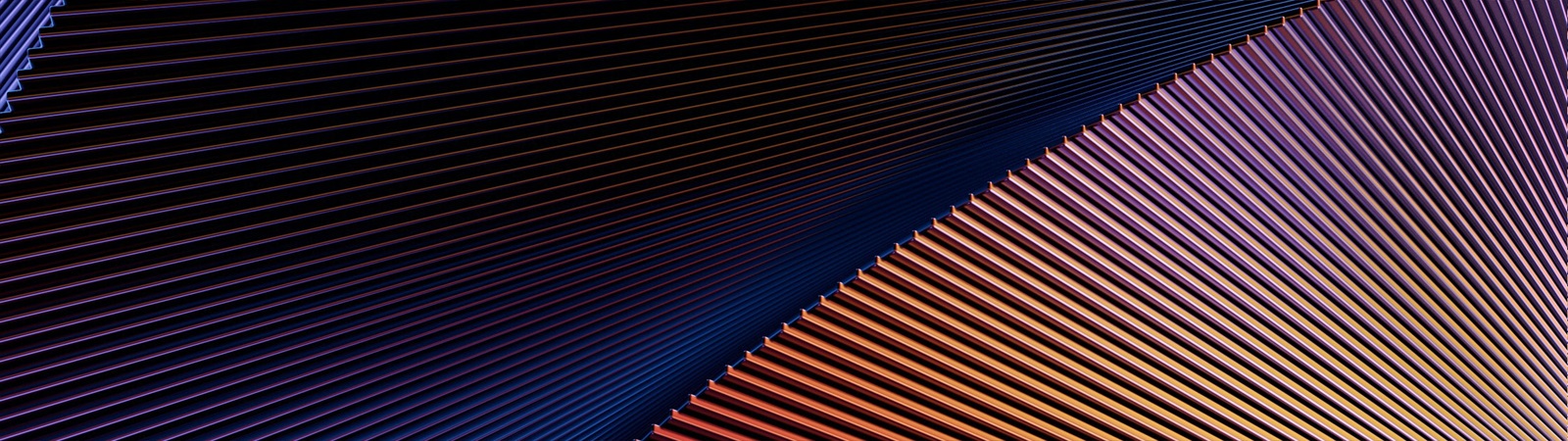 Abstract coloured lines