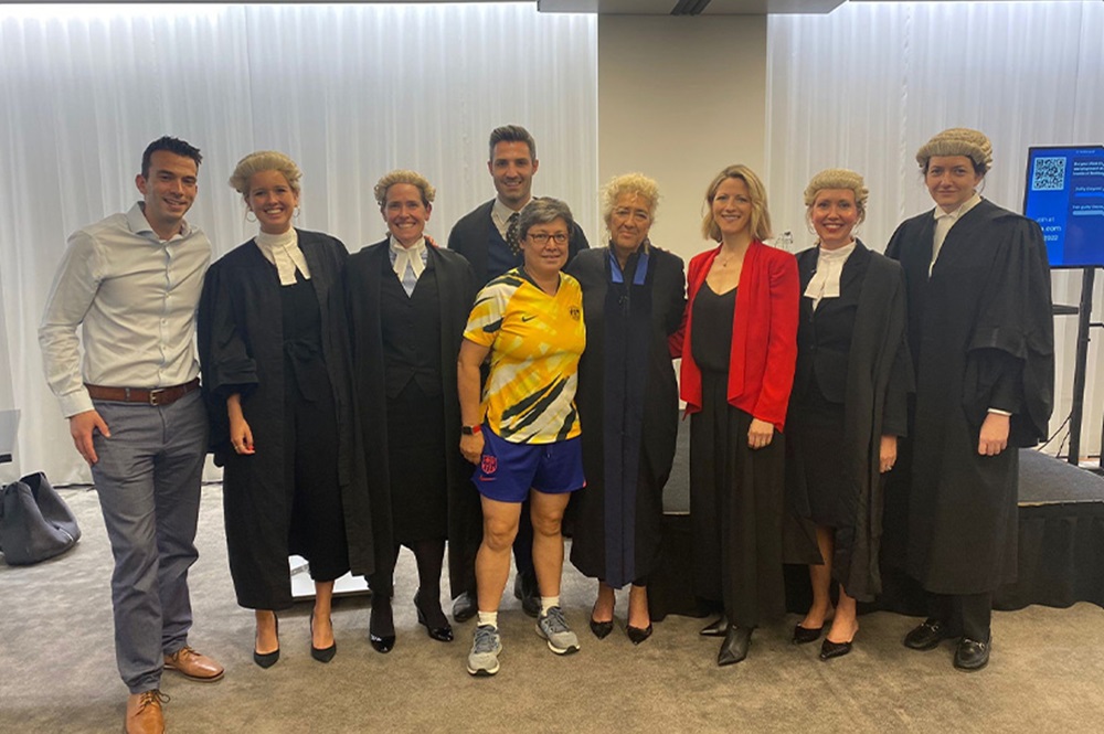  Women in Football trial, lawyers and barristers