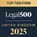 Legal 500 Top Tier Firm