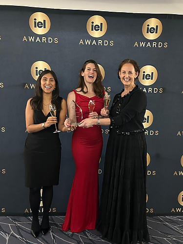 Sakhee Ganatra, Managing Associate; Liron Cohen, Partner; and Liz Hunter, Partner