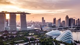 Singapore city view